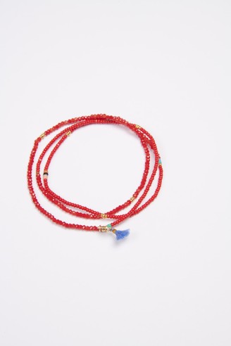 Bracelet en pierres rouge Bracelet Eliza Shashi®