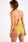 Gele bikini met bloemenprint Oko & Naida Playana