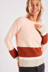 Jersey de manga larga rosa de Sallins Austral