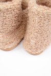Vasti Muppet imitation sheepskin slippers