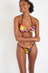 Bikini con estampado tropical Kaleo & Zupa Indira