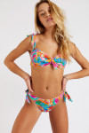 Lago & Benta Fruity multicolored two-piece swimsuit