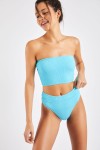 Nolo & Manha Scrunchy blue two-piece bikini