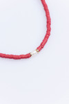 Collier de pierre rouge Windansea Necklace Salty Cali®