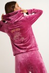 Outfit van roze fluweel FRESCO & KEENAN SEALAKE
