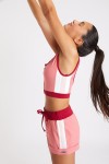 Maga Sprint roze korte sportbroeken voor dames