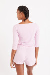Conjunto de ropa para el hogar rosa Softness & Grumpy Comfy