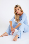 Softness & Lonely Comfy blue homewear set