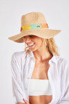 Sombrero de mujer color natural Hector Eliad