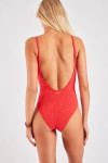 Miller Habana red one-piece swimsuit