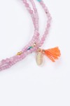 Shashi® Eliza pink gemstone bracelet