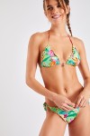 Ciro & Luma Sunleaf green two-piece bikini