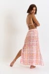 Long skirt pink print JETTY PINKSAND