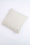 Orama Palm Ecru Linen Cushion Cover