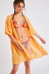 Kimono de plage abricot Patza Lightup