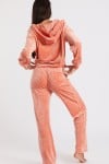 Swappy Sealake apricot velour track jacket