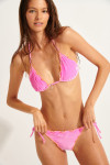 Bikini de terciopelo rosa CIRO & LUMA NEOSUN