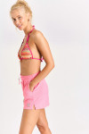 TAEKA SEASPONGE pink terry shorts