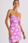Islandgirl Arya short lilac beach dress