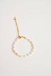 BRACELET LILY white bead bracelet