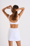 Robe maillot blanche Friday Scrunchy