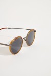 Brown round sunglasses for women LUNETTE BM26504