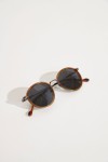 Gafas de sol redondas marrón mujer LUNETTE BM26504