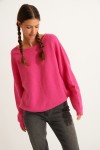 Jersey de lana rosa FLOWN FREELANCE