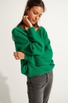 FLOWN FREELANCE green wool jumper