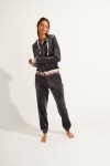 LAKO SKYLAKE & QUICK SEALAKE Grey velvet outfit