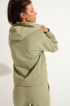 ROBINSON MODELO green zip jacket