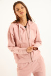 ROBINSON MODELO pink zip jacket