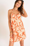 HEIVA SARONG short orange beach dress