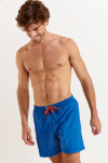 Men's MANLY POOLSCAPE blue swim shorts