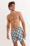 Men's MANLY SUNNYBAY khaki palm print swim shorts