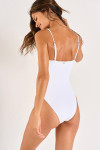 NUMAR BAYVIEW underwired white one-piece swimsuit