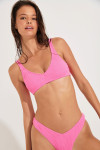 PULCO & KAPEA HIBISCRUNCH pink bikini