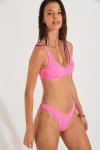 PULCO & KAPEA HIBISCRUNCH pink bikini