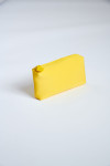 Neon Pouch yellow neoprene pouch