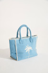 Piccola borsa da spiaggia blu Ani Lohan