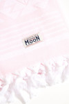 MONICA KIRKLAND pink beach towel