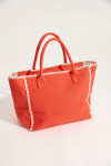 ANI CARLINA orange beach bag
