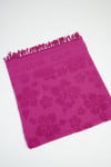 CHERYLL PETALS Purple beach towel