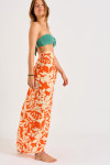 PACO SARONG orange tie-around sarong