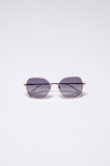 Gafas de sol de mariposa beiges - BM190P03