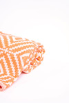 NANCY MARBELLA orange beach towel