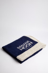 Telo mare blu navy Lanza Towely