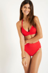 Red EYRO & ZAPPA SPRING two-piece triangle swimsuit