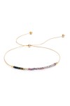 Bracelet violet perles Lilu Bracelet Sashi®