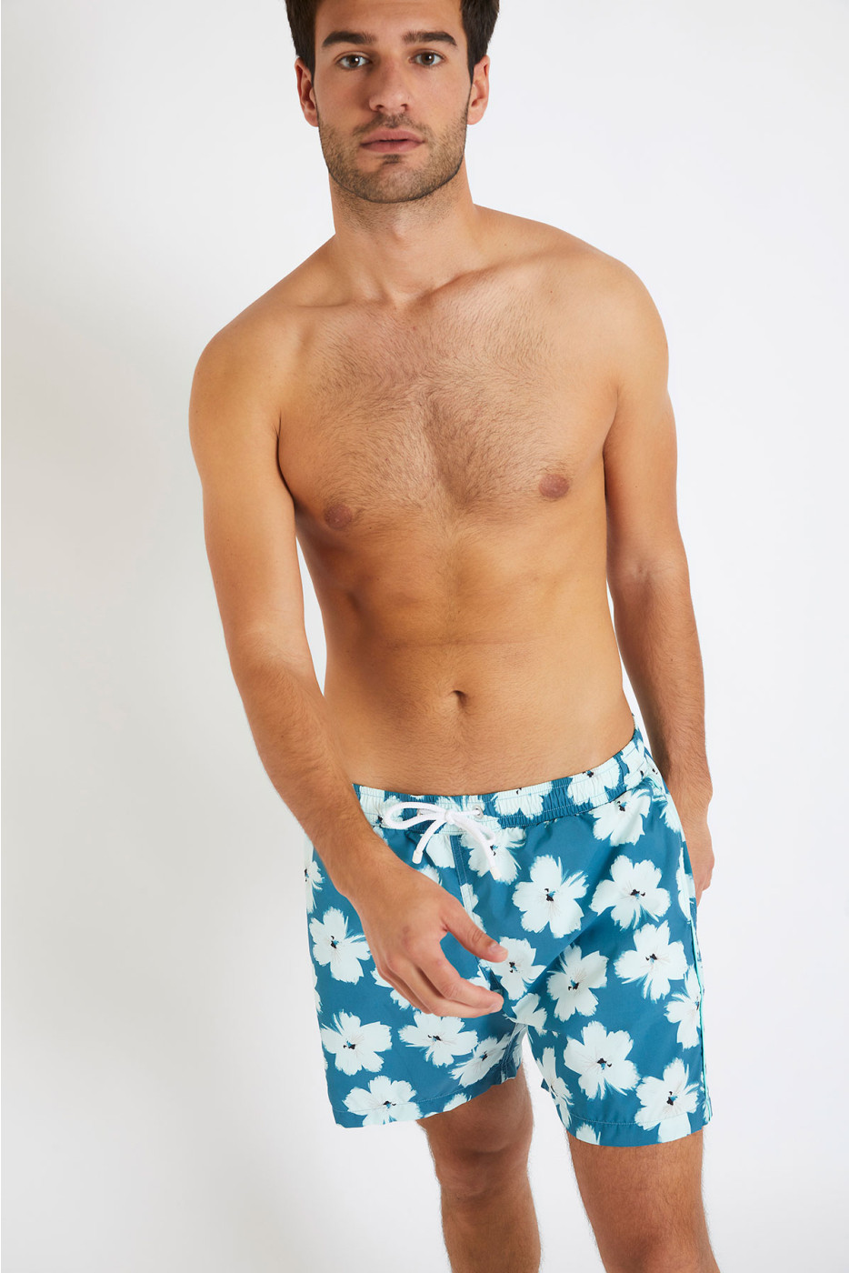 Bañador con estampado de flores para hombre | MANLY SALTLAKE | Banana Moon®